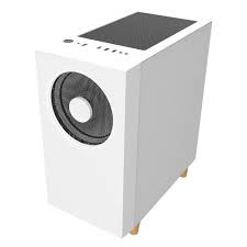 Корпус без блока питания WIZMAX M-ATX Mini Tower case EM1 Woofer White