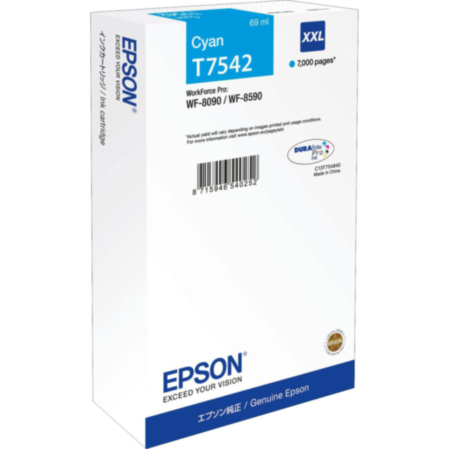 Картридж Epson C13T754240 Картридж Epson C13T754240
