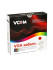Кабель монитор-SVGA card (15M-15M) 20м 2 фильтра VCOM <VVG6448-20M> VCOM VGA (m) - VGA (m) 20м