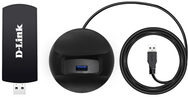 Адаптер D-Link DWA-192/RU/B1A Адаптер D-Link DWA-192/RU/B1A