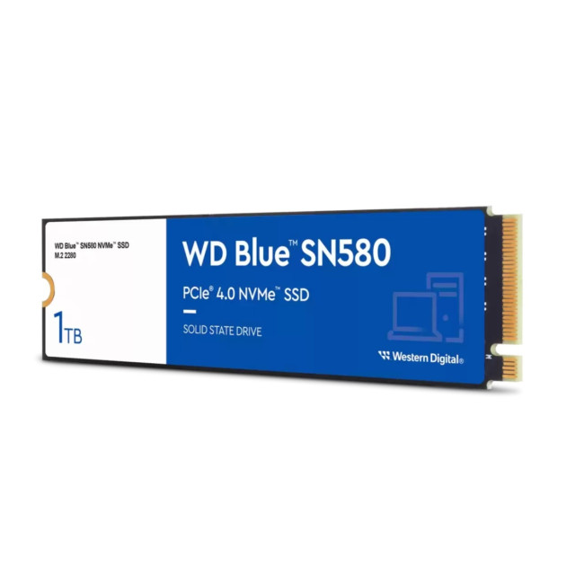Твердотельный накопитель WD Blue SN580 WDS100T3B0E