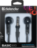 Defender Наушники вставки Basic 610 черный Defender Basic 610