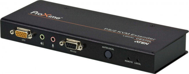 Удлинитель консоли (клав./мышь PS/2 +мон.+аудио+RS232) на 300м ATEN CE370