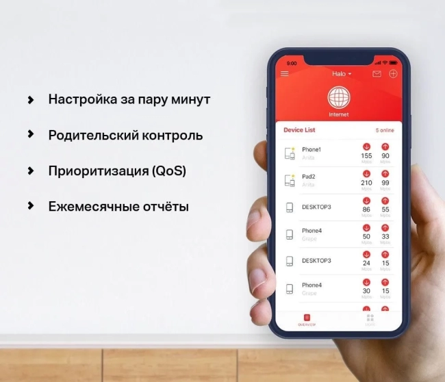 MESH система Mercusys Halo H30G(2-pack)