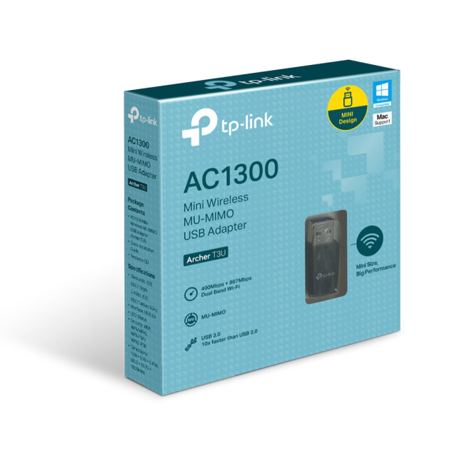 Адаптер Wi-Fi TP-Link Archer T3U Адаптер Wi-Fi TP-Link Archer T3U