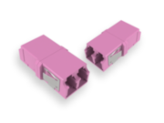 Адаптер LC Duplex, Senior/Senior, SC-Simplex footprint, без фланца, пурпурный Patchwork 480024