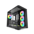 Корпус ПК без блока питания SAMA V60 Black V60-BKADA7X1-GL