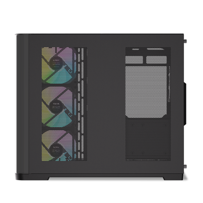Корпус ПК без блока питания SAMA V60 Black V60-BKADA7X1-GL