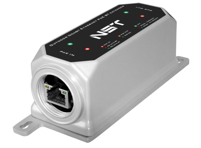 Уличный PoE удлинитель NST NS-EX-1GP/W