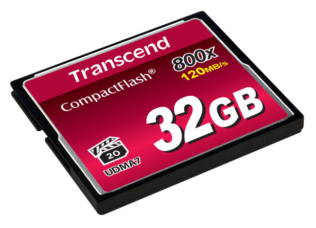 Карта памяти Transcend CompactFlash 800 32GB