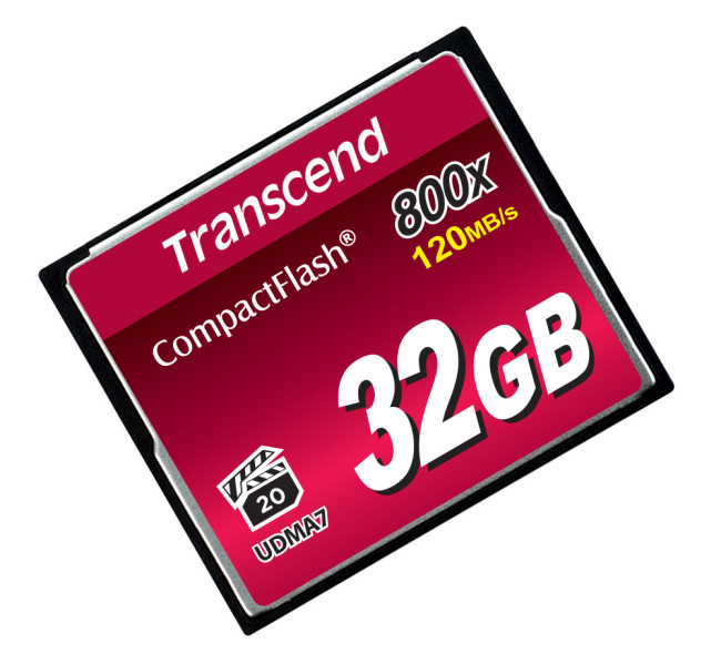 Карта памяти Transcend CompactFlash 800 32GB