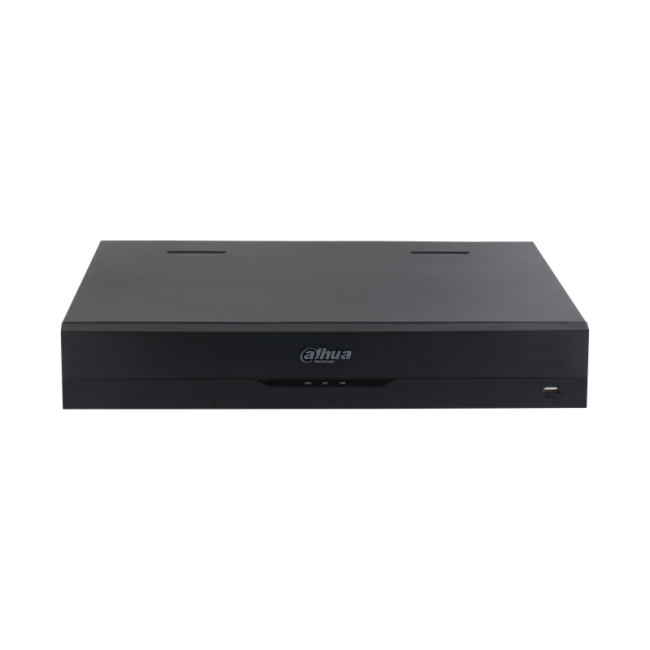 32-канальный IP-видеорегистратор 4K H.265+ и ИИ , Входящий поток до 384Мбит/с; сжатие: H.265+ H.265 H.264+ H.264 MJPEG; разрешение записи до 32Мп; накопители: 4 SATA III до 16Тбайт; воспроизведение: 32кн@1080p 2кн@32Мп; видеовыходы: 2 HDMI 2 VGA Dahua DHI 32-канальный IP-видеорегистратор 4K H.265+ и ИИ , Входящий поток до 384Мбит/с; сжатие: H.265+ H.265 H.264+ H.264 MJPEG; разрешение записи до 32Мп; накопители: 4 SATA III до 16Тбайт; воспроизведение: 32кн@1080p 2кн@32Мп; видеовыходы: 2 HDMI 2 VGA Dahua DHI