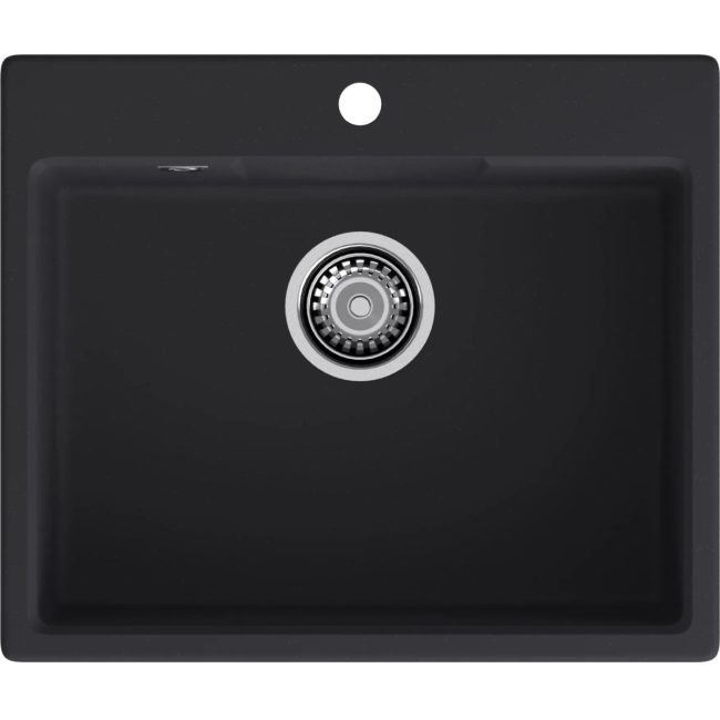 Кухонная мойка GRANFEST GranFest URBAN 658 black