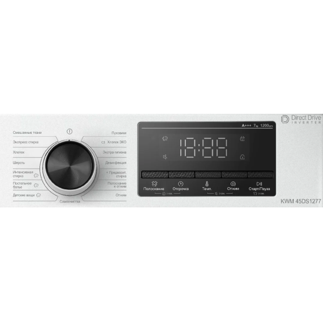 Стиральная машина с паром KORTING Korting KWM 45DS1277 Стиральная машина с паром KORTING Korting KWM 45DS1277