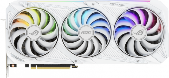 Видеокарта ASUS ROG-STRIX-RTX3090-24G-WHITE