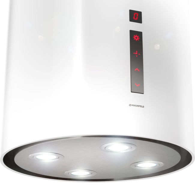 Вытяжка Maunfeld Lee Isla (sensor) 39 white Вытяжка Maunfeld Lee Isla (sensor) 39 white