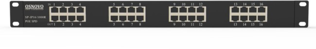 Грозозащита OSNOVO SP-IP16/1000PR