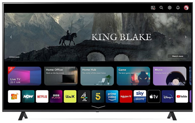 Телевизор ЖК 65" LG LG 65UR78006LK.ARUB