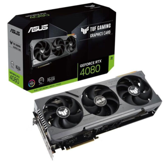 Видеокарта ASUS TUF-RTX4080-16G-GAMING Видеокарта ASUS TUF-RTX4080-16G-GAMING