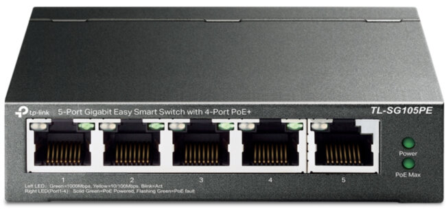Коммутатор TP-Link TL-SG105PE