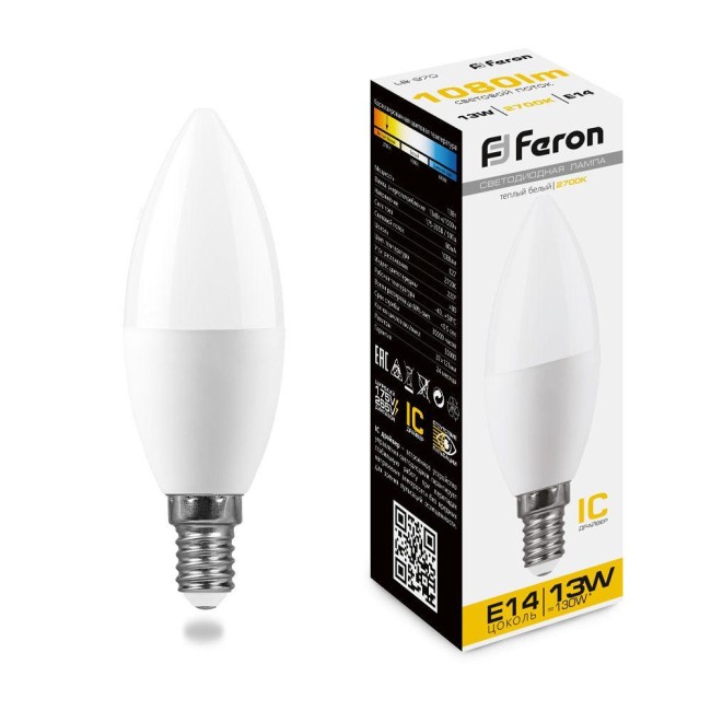 Лампа светодиодная FERON 38107 Лампа светодиодная FERON 38107