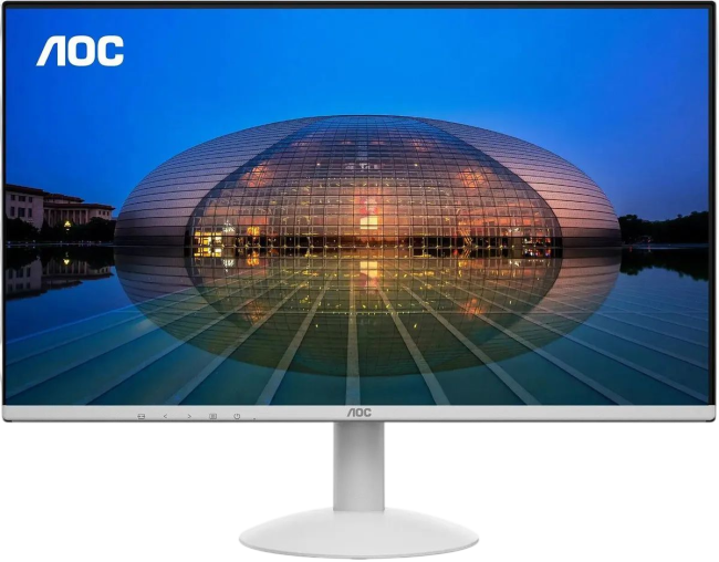Монитор AOC 24B30H3/BW 23.8'', 1920x1080, IPS, 120hz, 20M:1, 300cd, 4ms, VGA, HDMI 1.4, VESA, 3Y, White AOC 24B30H3/BW Монитор AOC 24B30H3/BW 23.8'', 1920x1080, IPS, 120hz, 20M:1, 300cd, 4ms, VGA, HDMI 1.4, VESA, 3Y, White AOC 24B30H3/BW