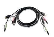 Кабель KVM USB HDMI/ATEN ATEN 2L-7D02UH