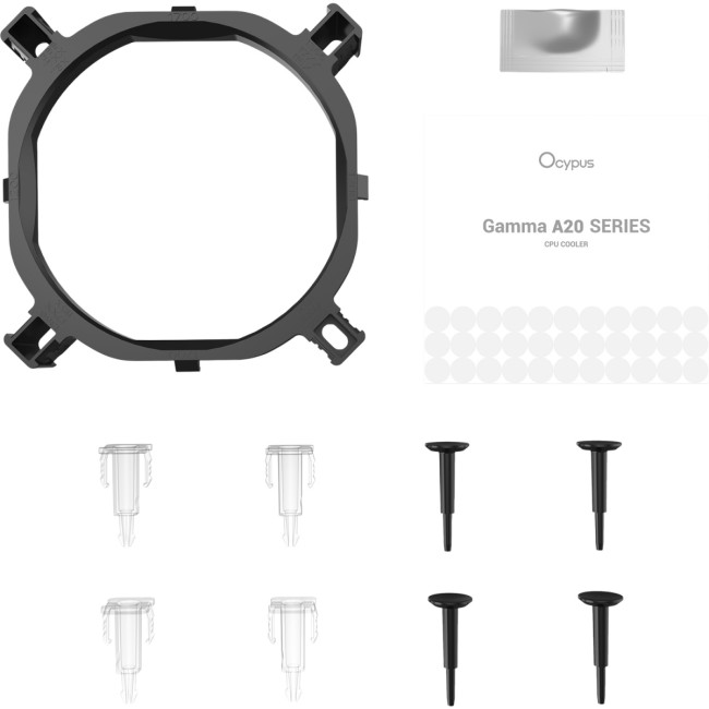 Кулер для процессора Ocypus Gamma-A20-BK1AAWN00F-GL Кулер для процессора Ocypus Gamma-A20-BK1AAWN00F-GL
