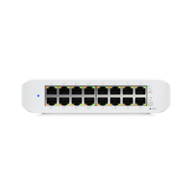 Коммутатор Ubiquiti USW-Lite-16-PoE Коммутатор Ubiquiti USW-Lite-16-PoE