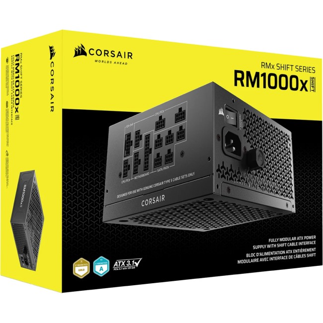 Блоки питания Corsair RM1000x SHIFT CP-9020300-EU Блоки питания Corsair RM1000x SHIFT CP-9020300-EU
