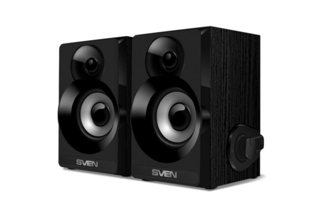 SVEN SPS-517, чёрный, акустическая система 2.0, USB, мощность 2x3 Вт(RMS) SVEN SPS-517