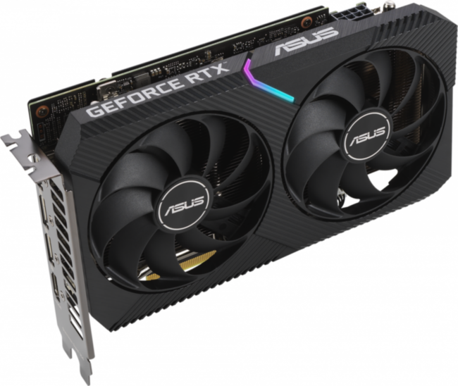 Видеокарта ASUS DUAL-RTX3060-12G-V2 Видеокарта ASUS DUAL-RTX3060-12G-V2