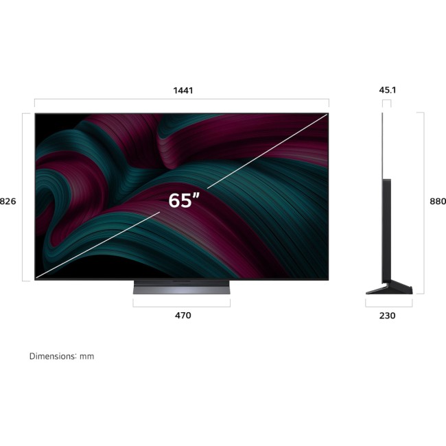 Телевизор 65'' LG LG OLED65C5RLA.ARUG