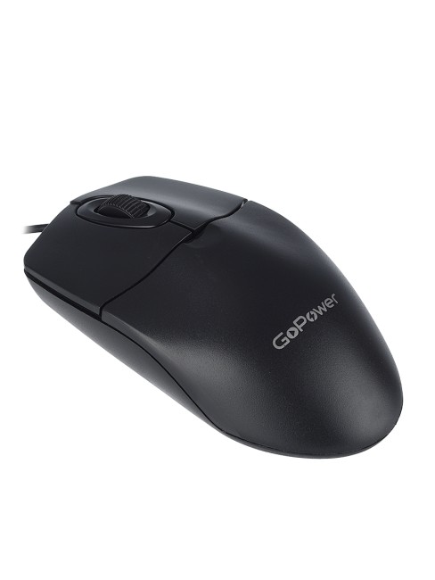 Мышь Мышь проводная GoPower GPM01 (00-00030984)