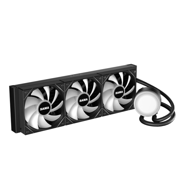 Водяное охлаждение для процессора SAMA L60 Black L60-BKWAYXO3-G Водяное охлаждение для процессора SAMA L60 Black L60-BKWAYXO3-G