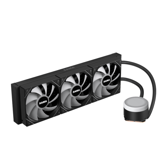 Водяное охлаждение для процессора SAMA L60 Black L60-BKWAYXO3-G Водяное охлаждение для процессора SAMA L60 Black L60-BKWAYXO3-G