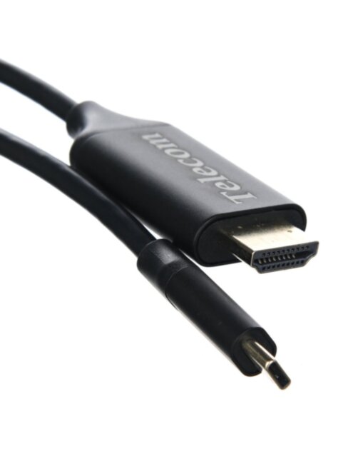 Кабель-адаптер USB3.1 Type-Cm --> HDMI A(m) 4K@60Hz, 1.8m, Telecom <TCC008-1.8M> Telecom USB 3.1 Type-CM --> HDMI A(m) Кабель-адаптер USB3.1 Type-Cm --> HDMI A(m) 4K@60Hz, 1.8m, Telecom <TCC008-1.8M> Telecom USB 3.1 Type-CM --> HDMI A(m)
