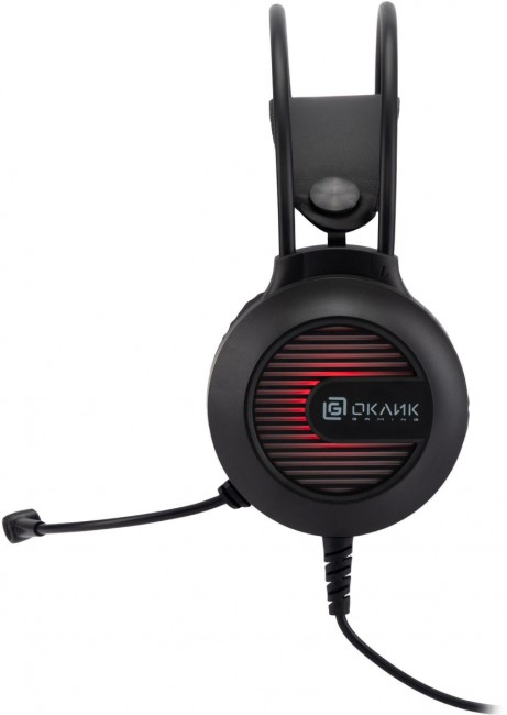 Наушники с микрофоном Oklick HS-L300G черный 2.2м мониторные оголовье (1796949) Oklick 1796949 Наушники с микрофоном Oklick HS-L300G черный 2.2м мониторные оголовье (1796949) Oklick 1796949