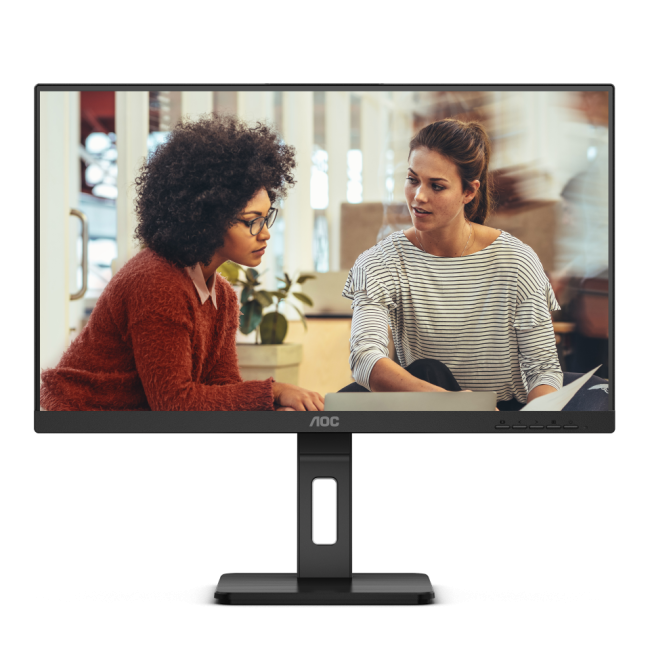 Монитор AOC 24E3QAF 23.8'', 1920x1080, IPS, 75hz, 20M:1, 300cd, 4ms, VGA, HDMI 1.4, DP 1.2, Speakers, H. adj 150mm, pivot, VESA, 3Y, Black AOC 24E3QAF Монитор AOC 24E3QAF 23.8'', 1920x1080, IPS, 75hz, 20M:1, 300cd, 4ms, VGA, HDMI 1.4, DP 1.2, Speakers, H. adj 150mm, pivot, VESA, 3Y, Black AOC 24E3QAF