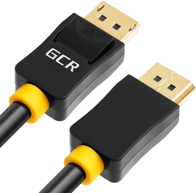 Greenconnect Кабель 7.0m DisplayPort v1.2, 20M/20M, черный, 28/28 AWG, GCR-DP2DP-7.0m Greenconnect DisplayPort (m) - DisplayPort (m) 7м