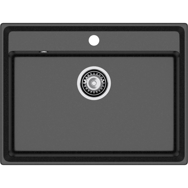 Кухонная мойка GRANFEST GranFest LEVEL LV-660 black Кухонная мойка GRANFEST GranFest LEVEL LV-660 black