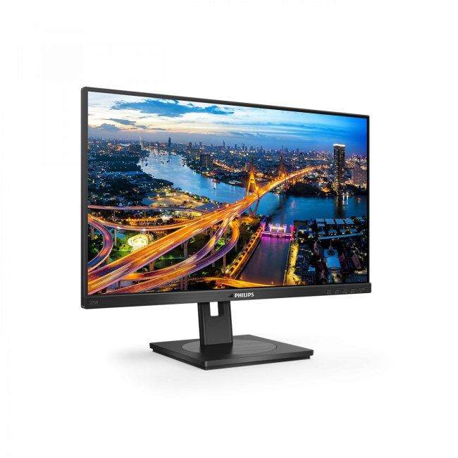 Монитор Philips 275B1 27'', 2560x1440, IPS, 75hz, 50M:1, 350cd, 4ms, DVI, HDMI 1.4, DP 1.2, 4xUSB 3.2, Speakers, H. adj 150mm, pivot, VESA, 3Y, Black Philips 275B1 Монитор Philips 275B1 27'', 2560x1440, IPS, 75hz, 50M:1, 350cd, 4ms, DVI, HDMI 1.4, DP 1.2, 4xUSB 3.2, Speakers, H. adj 150mm, pivot, VESA, 3Y, Black Philips 275B1