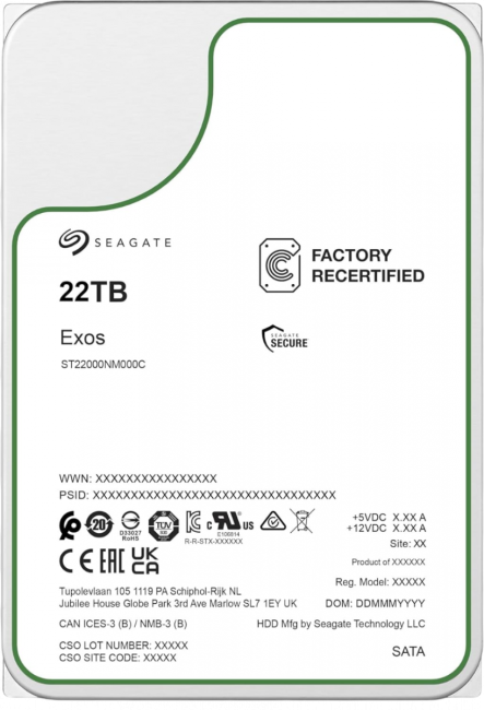 Жесткий диск Seagate ST22000NM000C