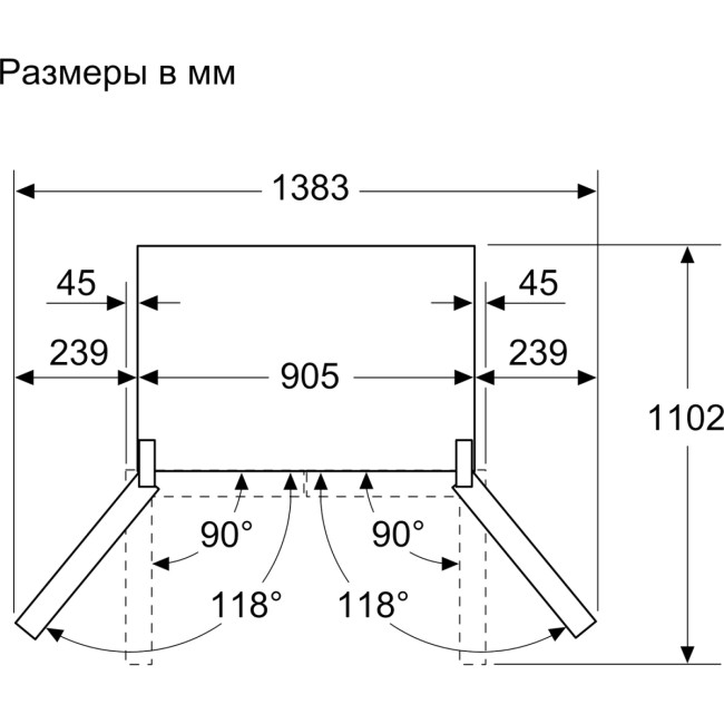 Холодильник BOSCH Bosch KFI96APEA Холодильник BOSCH Bosch KFI96APEA