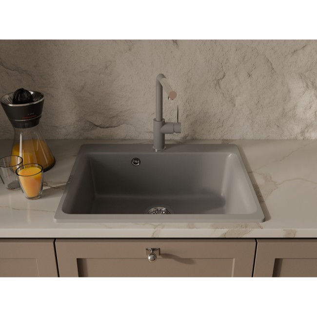 Смеситель RIVELATO Rivelato 1573503 grigio cromo