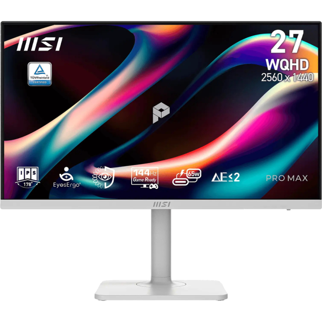 Монитор MSI PRO MAX 271QPHW E14 (9S6-3PF54H-021) Монитор MSI PRO MAX 271QPHW E14 (9S6-3PF54H-021)
