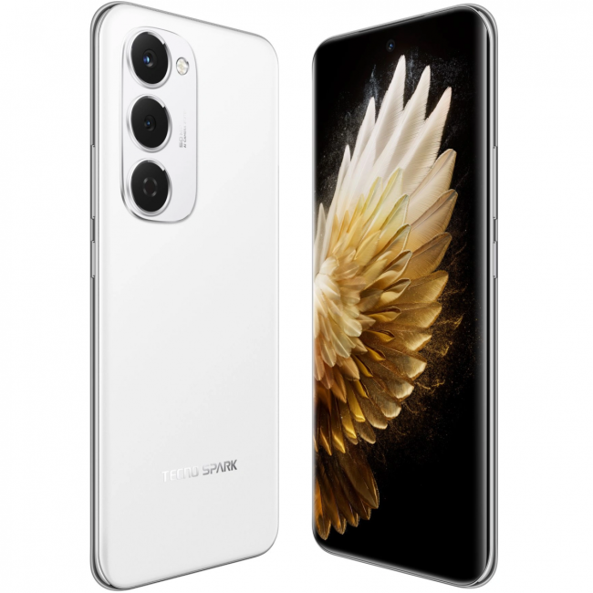 Смартфон Tecno Spark 40 Pro+(KM7 256+8 AURORA WHITE) Смартфон Tecno Spark 40 Pro+(KM7 256+8 AURORA WHITE)