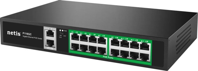 Коммутатор Netis P116GC Коммутатор Netis P116GC