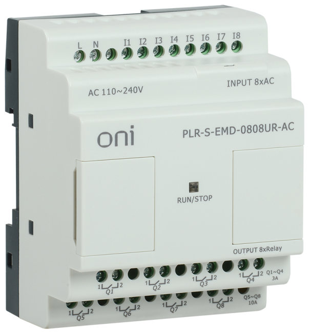Логическое реле PLR-S. Расширение 8DI/8DO (R) 220В AC ONI ITK PLR-S-EMD-0808UR-AC Логическое реле PLR-S. Расширение 8DI/8DO (R) 220В AC ONI ITK PLR-S-EMD-0808UR-AC