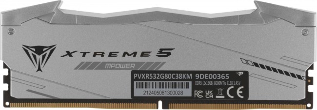 Память DDR5 2x16GB 8000MHz Patriot PVXR532G80C38KM Память DDR5 2x16GB 8000MHz Patriot PVXR532G80C38KM